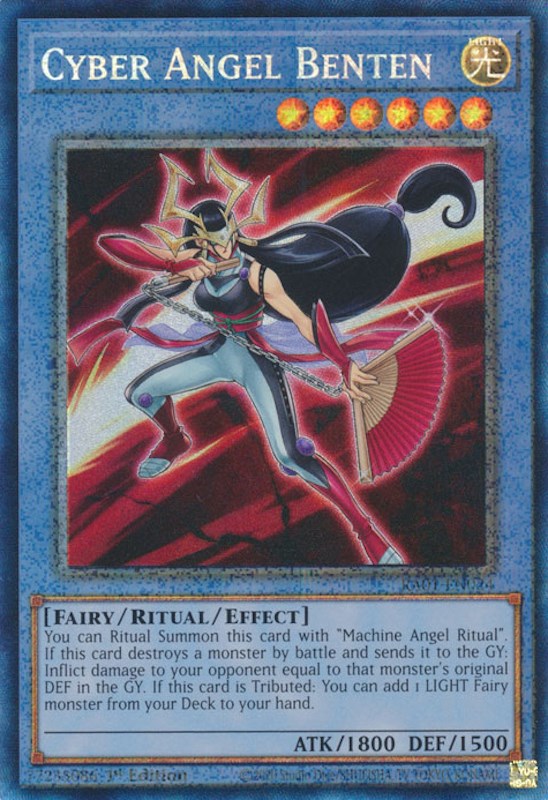 Cyber Angel Benten [RA01-EN024] Prismatic Collector's Rare | Exor Games New Glasgow