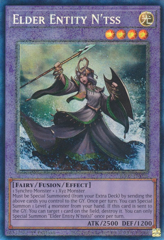 Elder Entity N'tss [RA01-EN026] Prismatic Collector's Rare | Exor Games New Glasgow