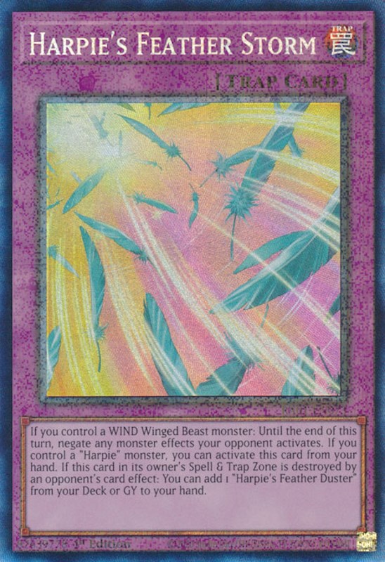 Harpie's Feather Storm [RA01-EN073] Prismatic Collector's Rare | Exor Games New Glasgow