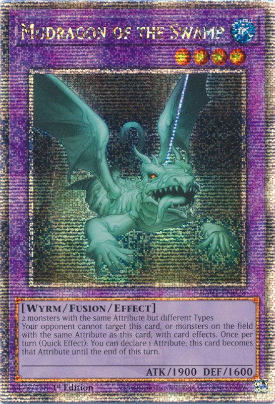 Mudragon of the Swamp [RA01-EN028] Quarter Century Secret Rare | Exor Games New Glasgow