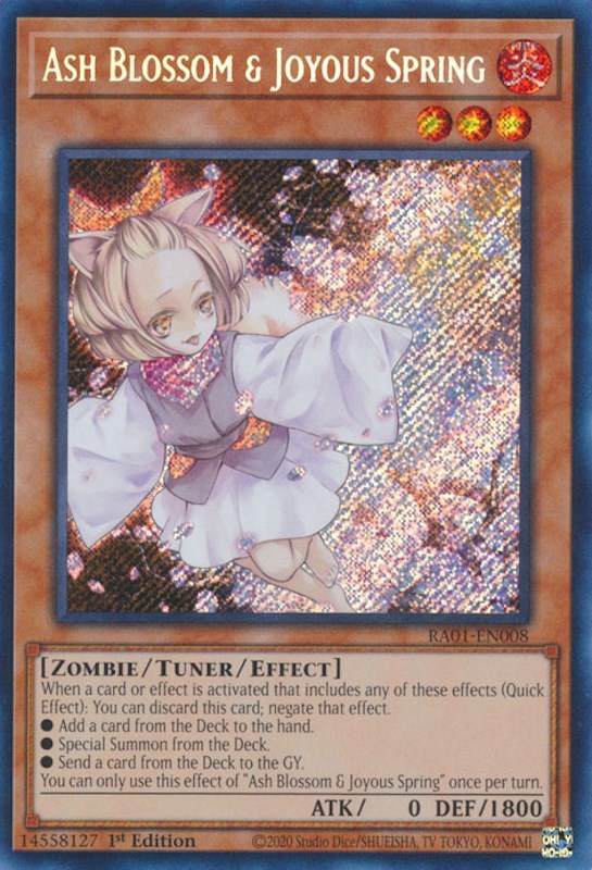 Ash Blossom & Joyous Spring [RA01-EN008] Secret Rare | Exor Games New Glasgow