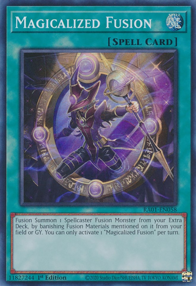 Magicalized Fusion [RA01-EN058] Super Rare | Exor Games New Glasgow