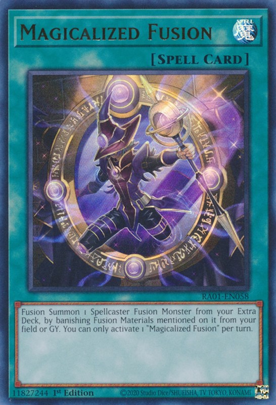 Magicalized Fusion [RA01-EN058] Ultra Rare | Exor Games New Glasgow