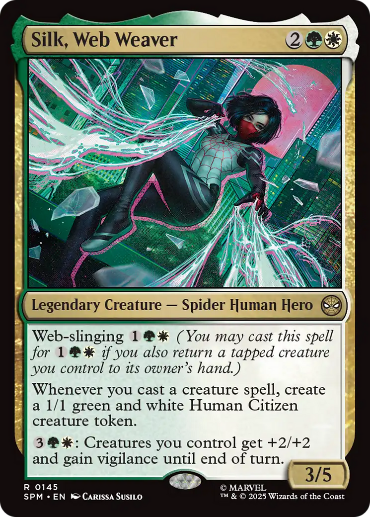 Silk, Web Weaver [Marvel's Spider-Man] | Exor Games New Glasgow