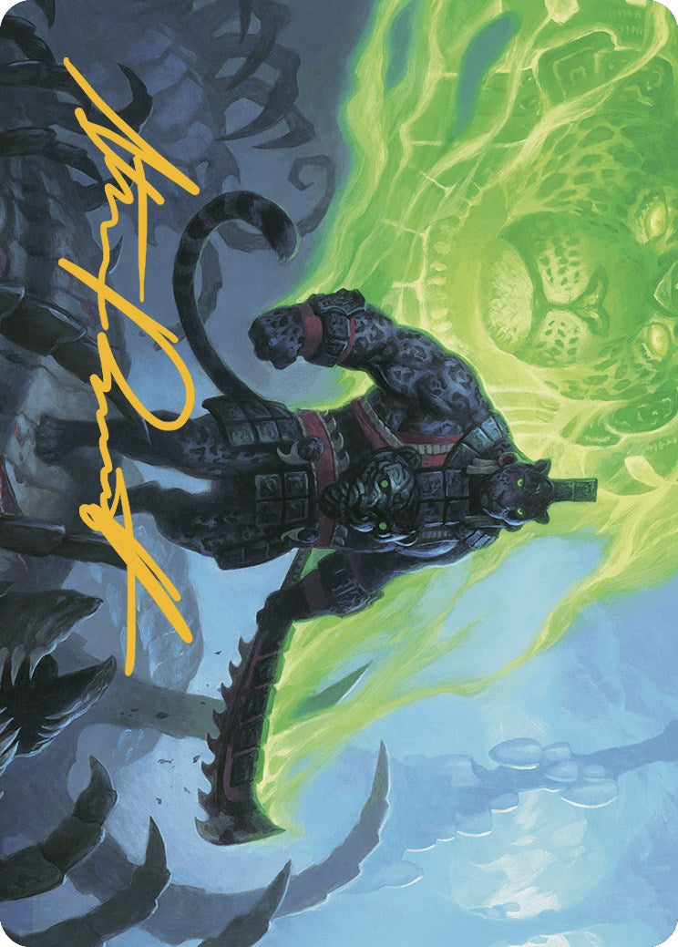 Malamet Veteran Art Card (Gold-Stamped Signature) [The Lost Caverns of Ixalan Art Series] | Exor Games New Glasgow