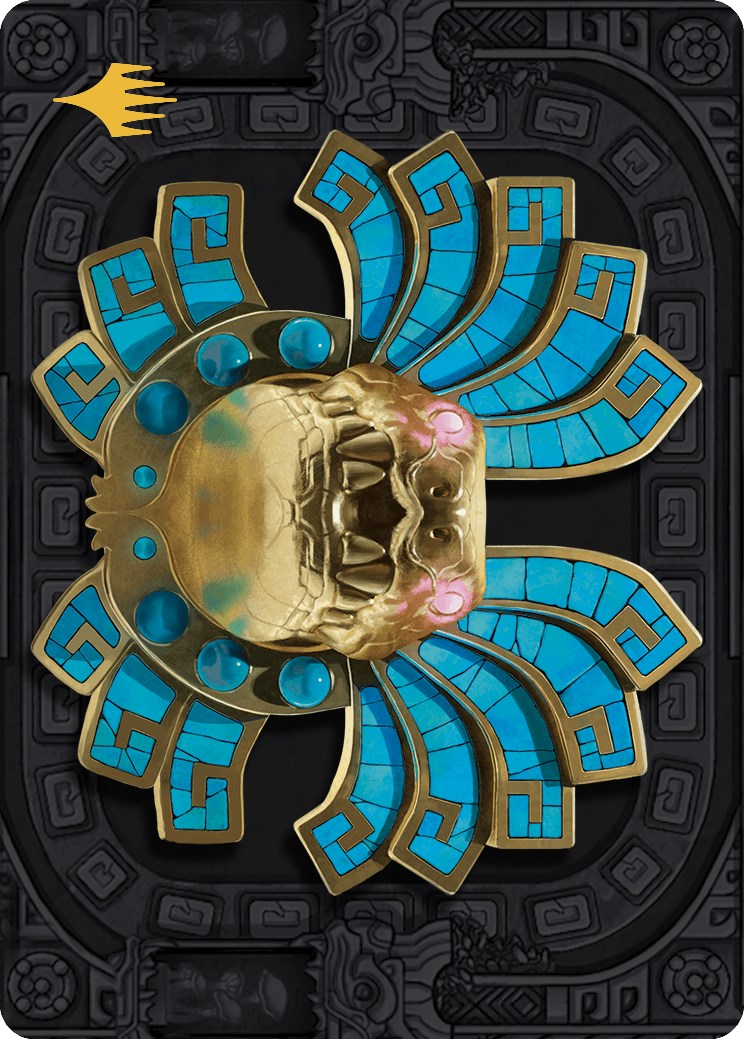 Ojer Pakpatiq, Deepest Epoch Art Card (57/81) (Gold-Stamped Planeswalker Symbol) [The Lost Caverns of Ixalan Art Series] | Exor Games New Glasgow