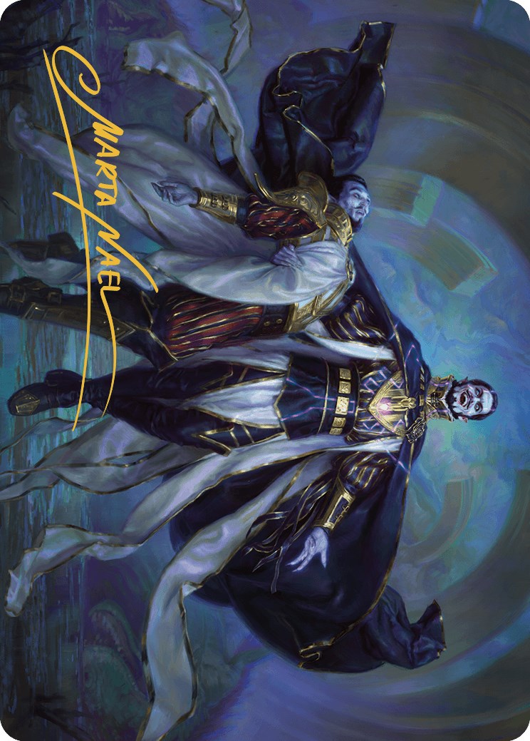 Vito, Fanatic of Aclazotz Art Card (Gold-Stamped Signature) [The Lost Caverns of Ixalan Art Series] | Exor Games New Glasgow