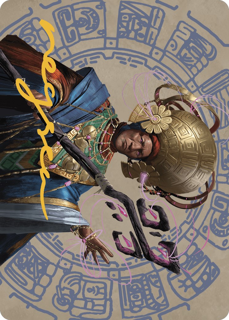 Akal Pakal, First Among Equals Art Card (46/81) (Gold-Stamped Signature) [The Lost Caverns of Ixalan Art Series] | Exor Games New Glasgow