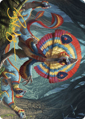 Sunfrill Imitator Art Card (Gold-Stamped Signature) [The Lost Caverns of Ixalan Art Series] | Exor Games New Glasgow