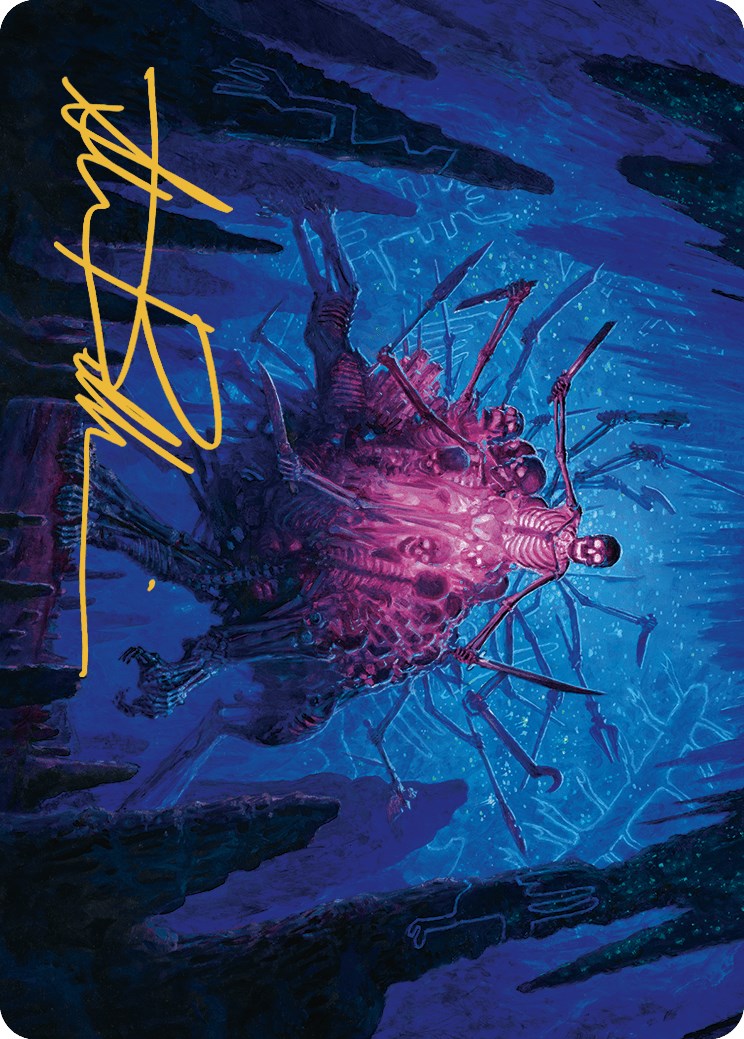 Uchbenbak, the Great Mistake Art Card (Gold-Stamped Signature) [The Lost Caverns of Ixalan Art Series] | Exor Games New Glasgow