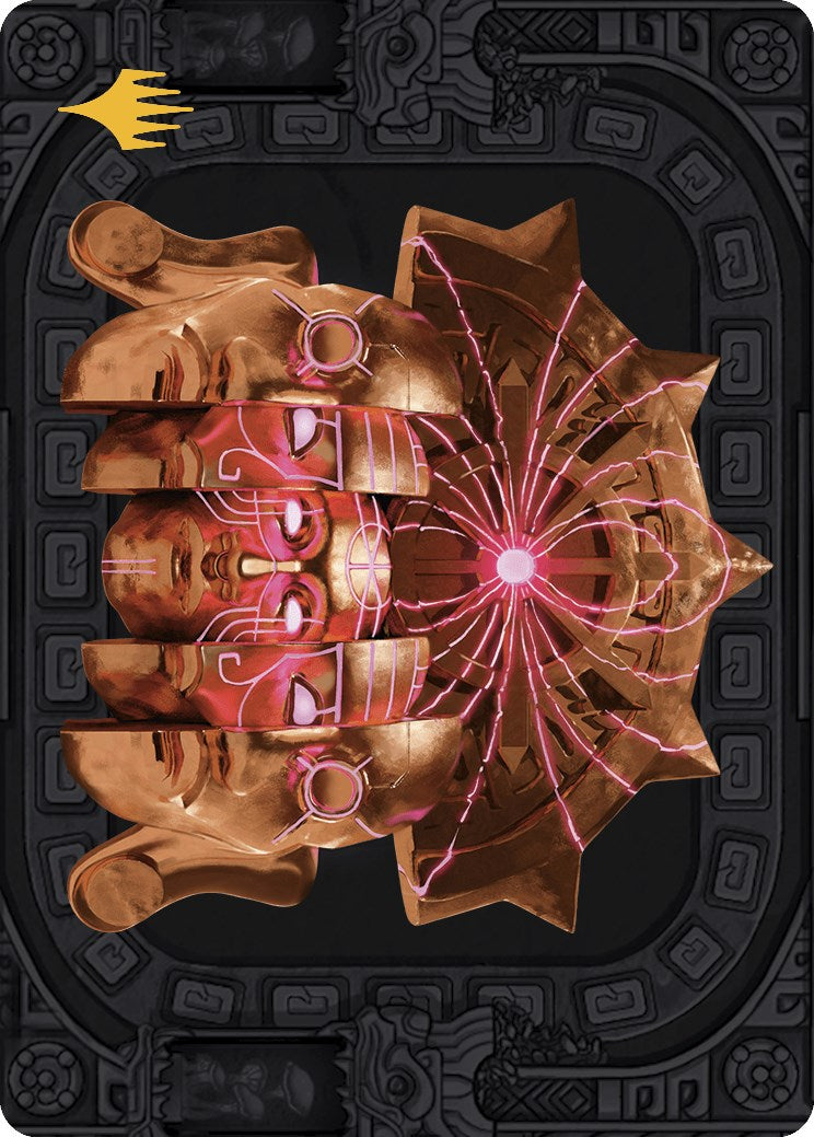 Ojer Taq, Deepest Foundation Art Card (56/81) (Gold-Stamped Planeswalker Symbol) [The Lost Caverns of Ixalan Art Series] | Exor Games New Glasgow