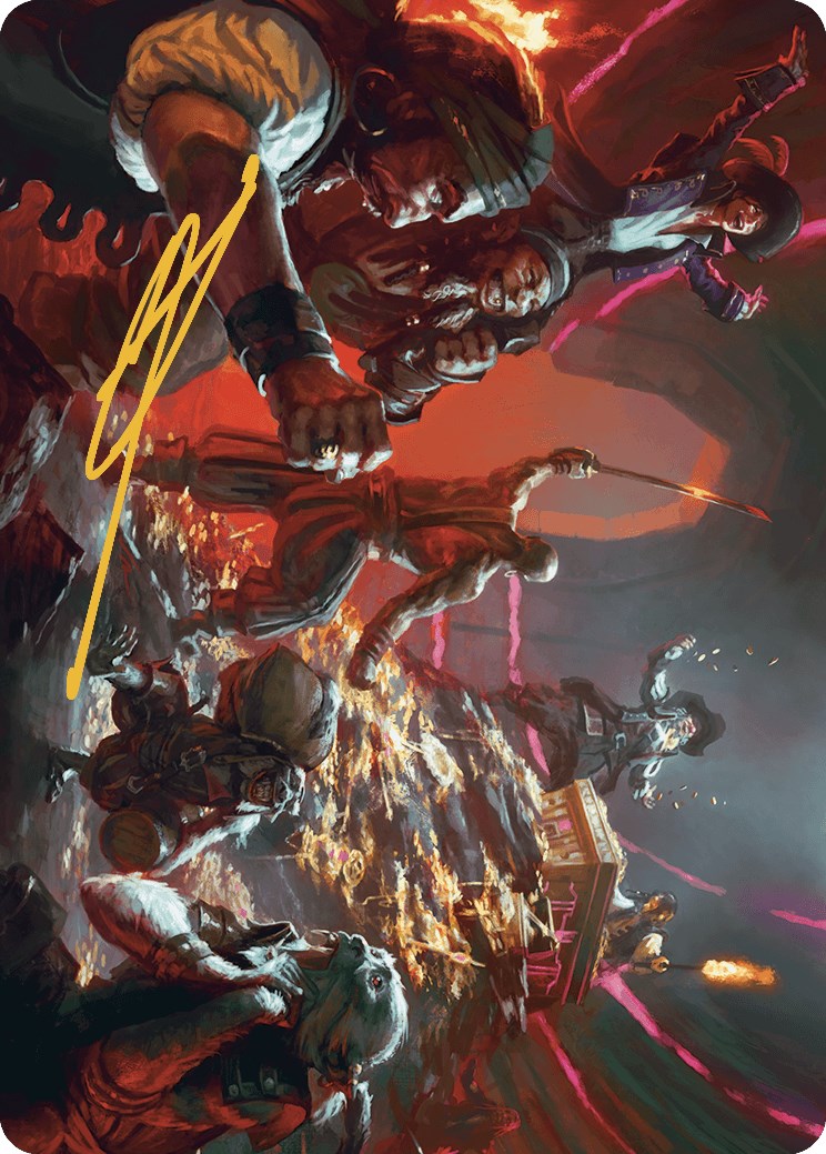 Hit the Mother Lode Art Card (Gold-Stamped Signature) [The Lost Caverns of Ixalan Art Series] | Exor Games New Glasgow