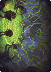 Growing Rites of Itlimoc Art Card (Gold-Stamped Planeswalker Symbol) [The Lost Caverns of Ixalan Art Series] | Exor Games New Glasgow