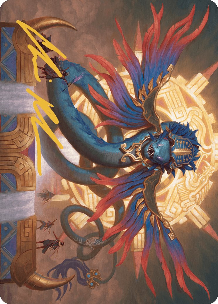Ojer Pakpatiq, Deepest Epoch Art Card (13/81) (Gold-Stamped Signature) [The Lost Caverns of Ixalan Art Series] | Exor Games New Glasgow