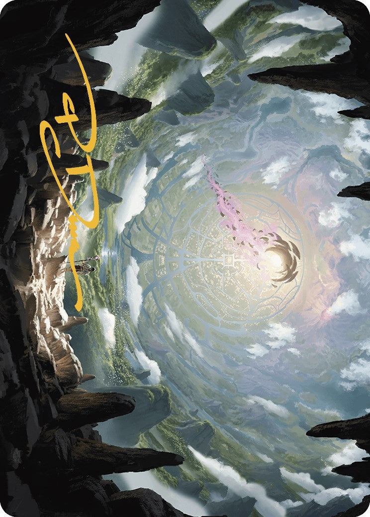 The Core Art Card (Gold-Stamped Signature) [The Lost Caverns of Ixalan Art Series] | Exor Games New Glasgow