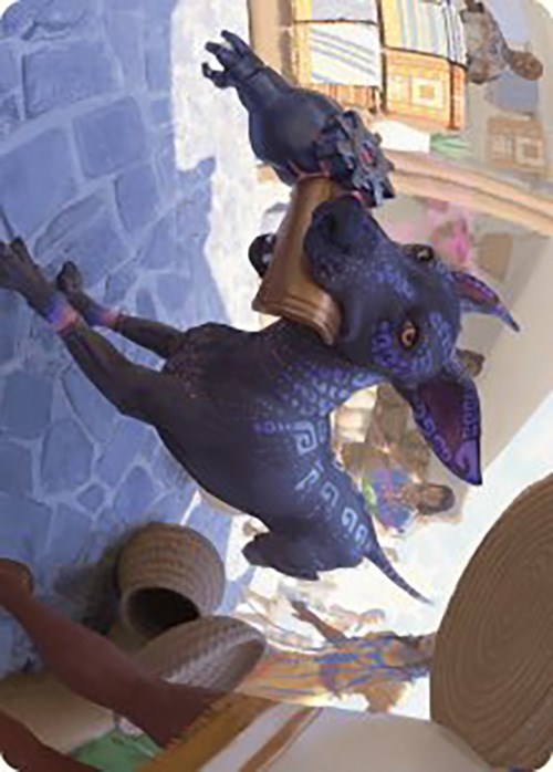 Mischievous Pup Art Card [The Lost Caverns of Ixalan Art Series] | Exor Games New Glasgow