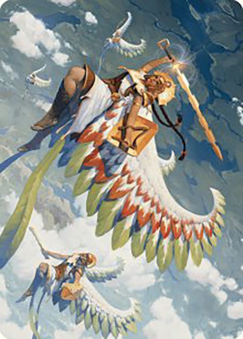 Resplendent Angel Art Card (5/81) [The Lost Caverns of Ixalan Art Series] | Exor Games New Glasgow