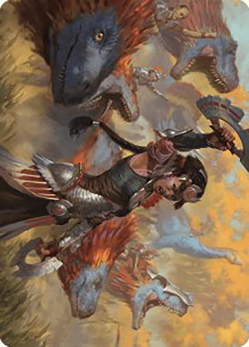 Huatli, Poet of Unity Art Card [The Lost Caverns of Ixalan Art Series] | Exor Games New Glasgow