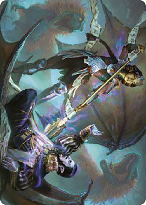 Huatli's Final Strike Art Card [The Lost Caverns of Ixalan Art Series] | Exor Games New Glasgow