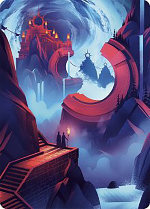 Mountain Art Card [The Lost Caverns of Ixalan Art Series] | Exor Games New Glasgow
