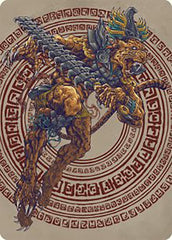 Sovereign Okinec Ahau Art Card [The Lost Caverns of Ixalan Art Series] | Exor Games New Glasgow
