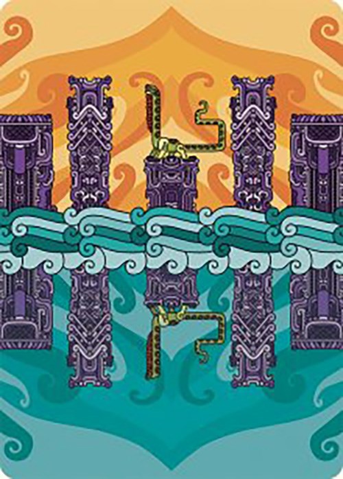 Echoing Deeps Art Card [The Lost Caverns of Ixalan Art Series] | Exor Games New Glasgow