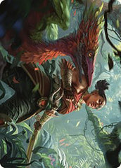 Wayta, Trainer Prodigy Art Card [The Lost Caverns of Ixalan Art Series] | Exor Games New Glasgow