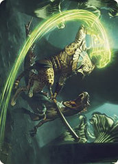Contest of Claws Art Card [The Lost Caverns of Ixalan Art Series] | Exor Games New Glasgow