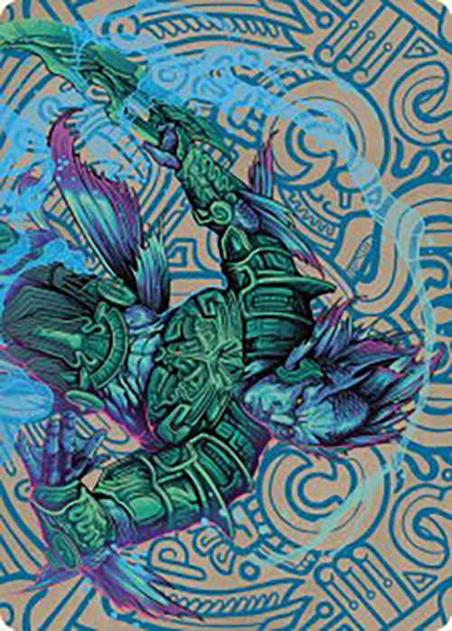 Hakbal of the Surging Soul Art Card [The Lost Caverns of Ixalan Art Series] | Exor Games New Glasgow