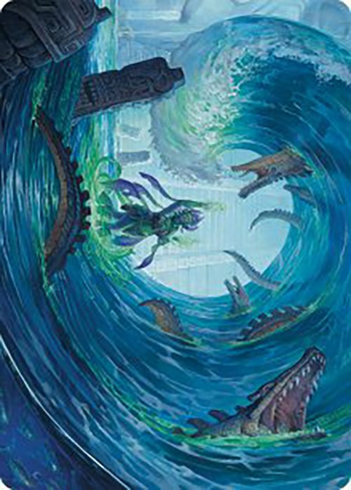 Wave Goodbye Art Card [The Lost Caverns of Ixalan Art Series] | Exor Games New Glasgow