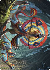 Sunfrill Imitator Art Card [The Lost Caverns of Ixalan Art Series] | Exor Games New Glasgow
