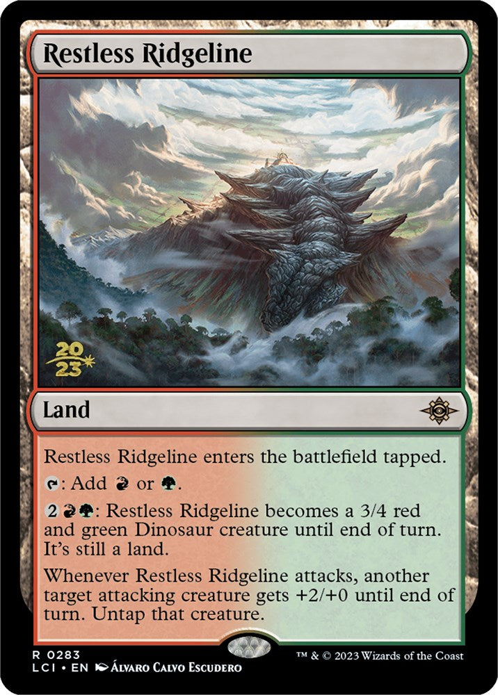 Restless Ridgeline [The Lost Caverns of Ixalan Prerelease Cards] | Exor Games New Glasgow