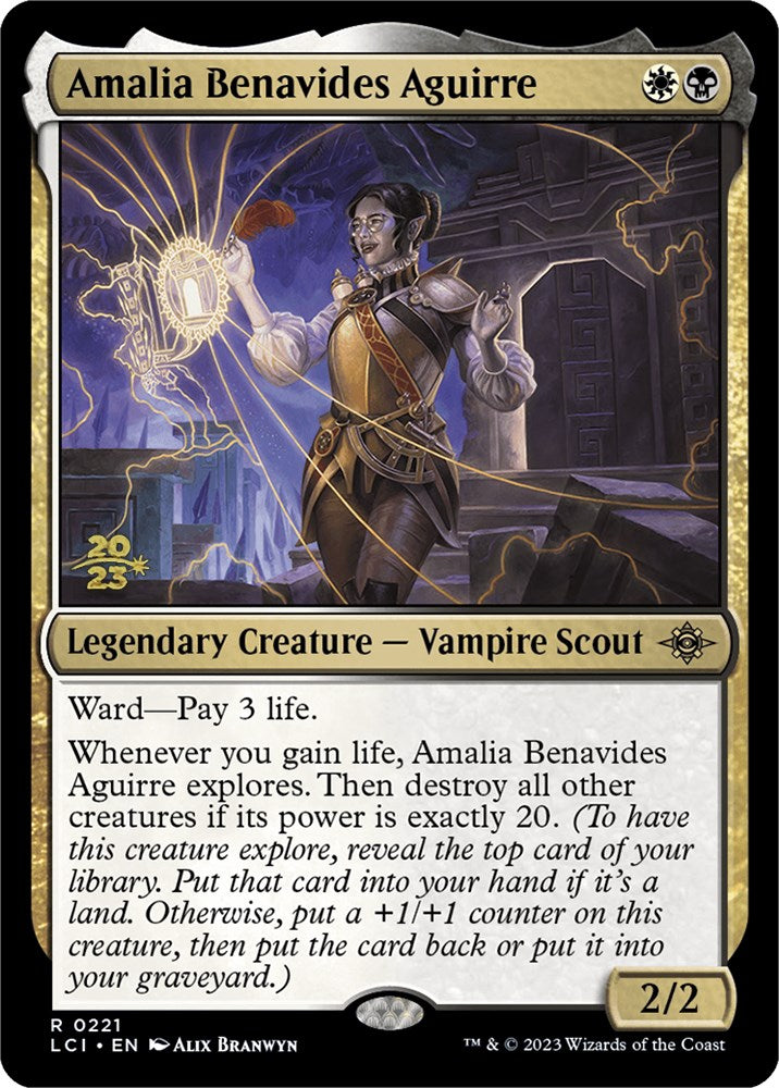 Amalia Benavides Aguirre [The Lost Caverns of Ixalan Prerelease Cards] | Exor Games New Glasgow