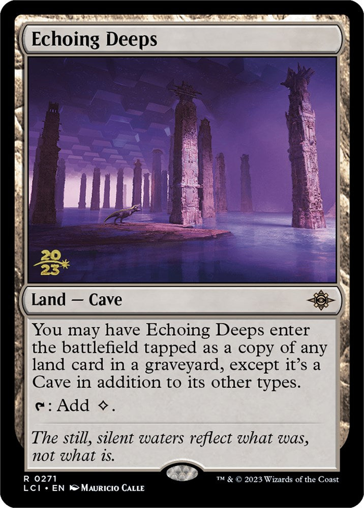 Echoing Deeps [The Lost Caverns of Ixalan Prerelease Cards] | Exor Games New Glasgow