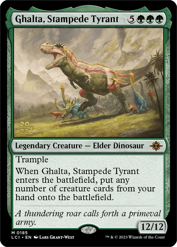 Ghalta, Stampede Tyrant [The Lost Caverns of Ixalan Prerelease Cards] | Exor Games New Glasgow