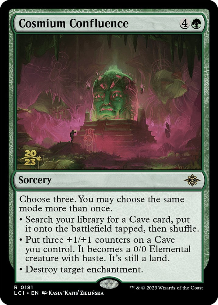 Cosmium Confluence [The Lost Caverns of Ixalan Prerelease Cards] | Exor Games New Glasgow