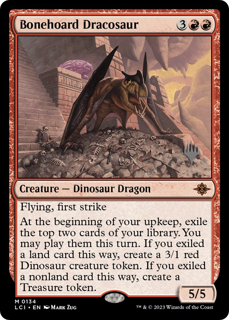 Bonehoard Dracosaur (Promo Pack) [The Lost Caverns of Ixalan Promos] | Exor Games New Glasgow