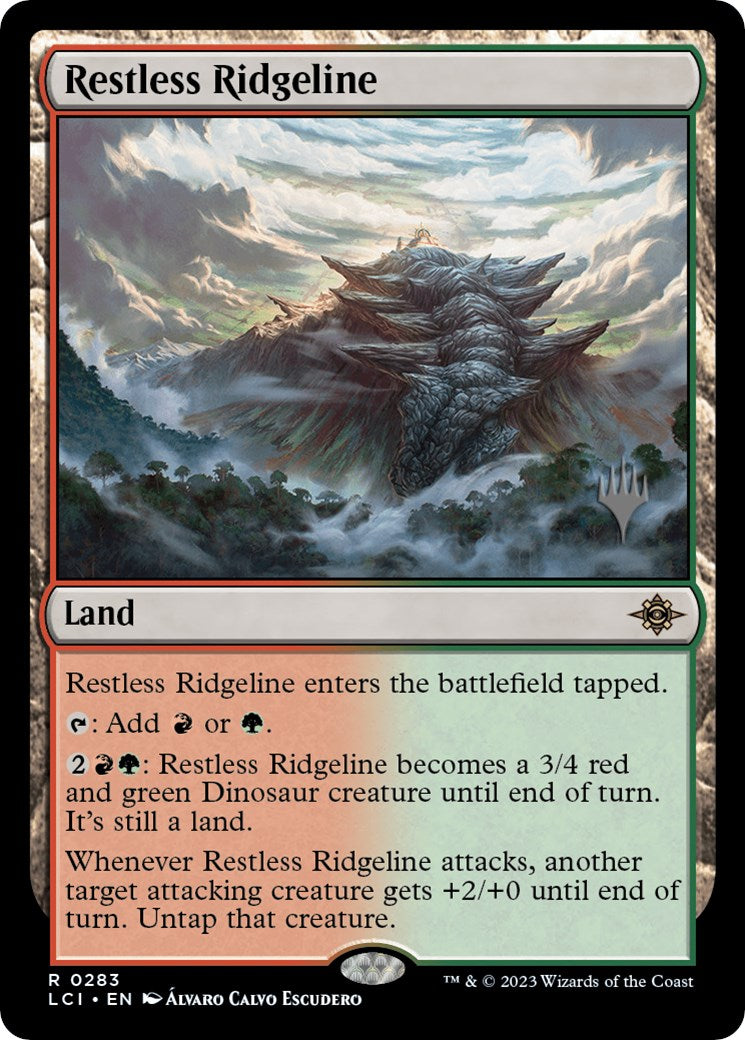 Restless Ridgeline (Promo Pack) [The Lost Caverns of Ixalan Promos] | Exor Games New Glasgow