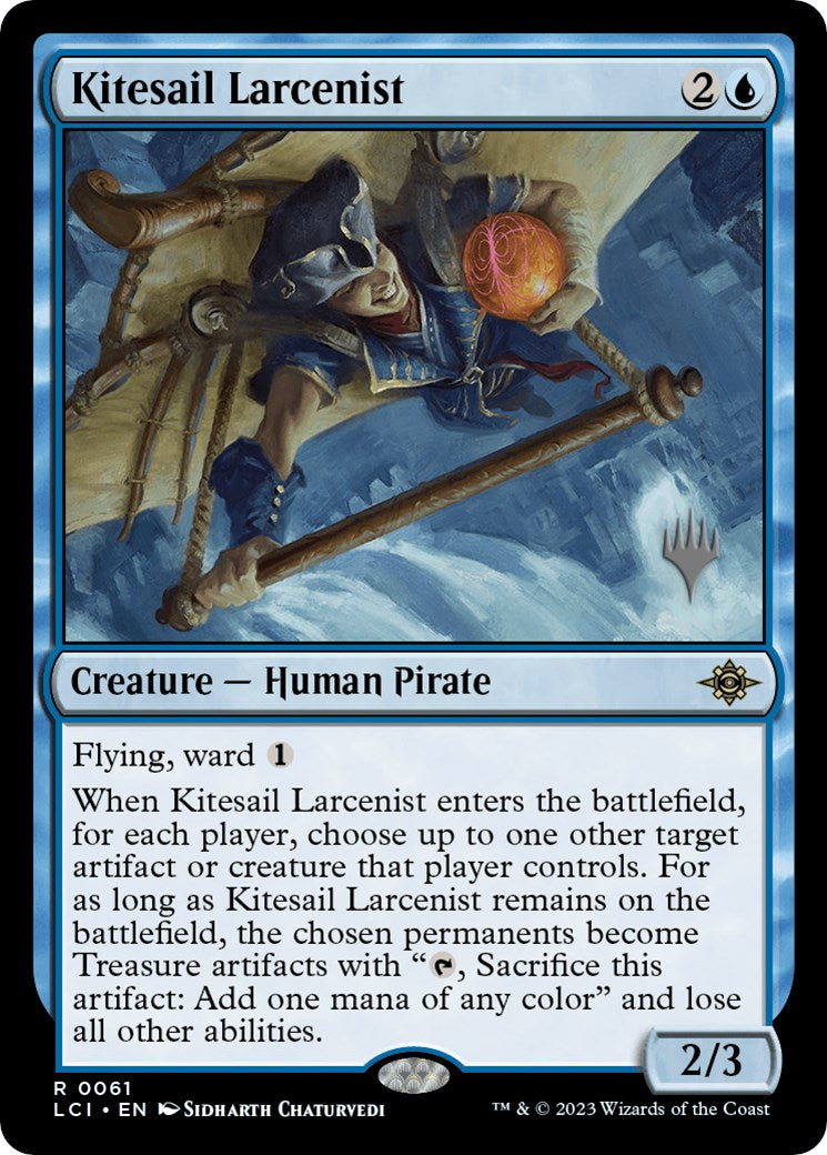 Kitesail Larcenist (Promo Pack) [The Lost Caverns of Ixalan Promos] | Exor Games New Glasgow