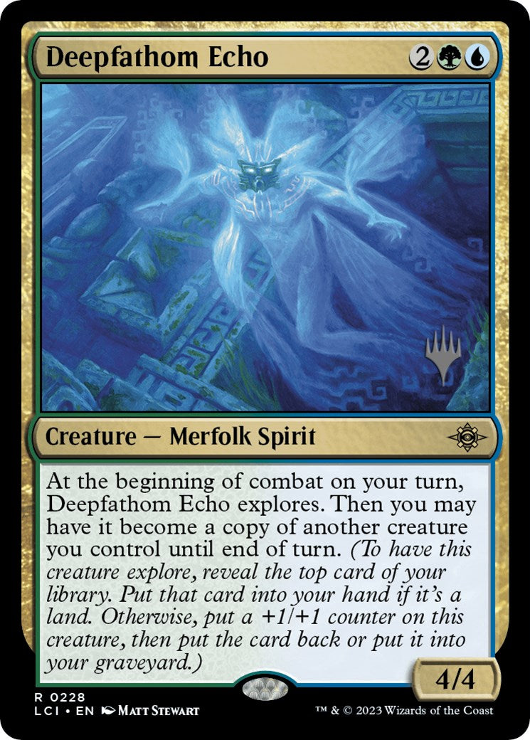 Deepfathom Echo (Promo Pack) [The Lost Caverns of Ixalan Promos] | Exor Games New Glasgow