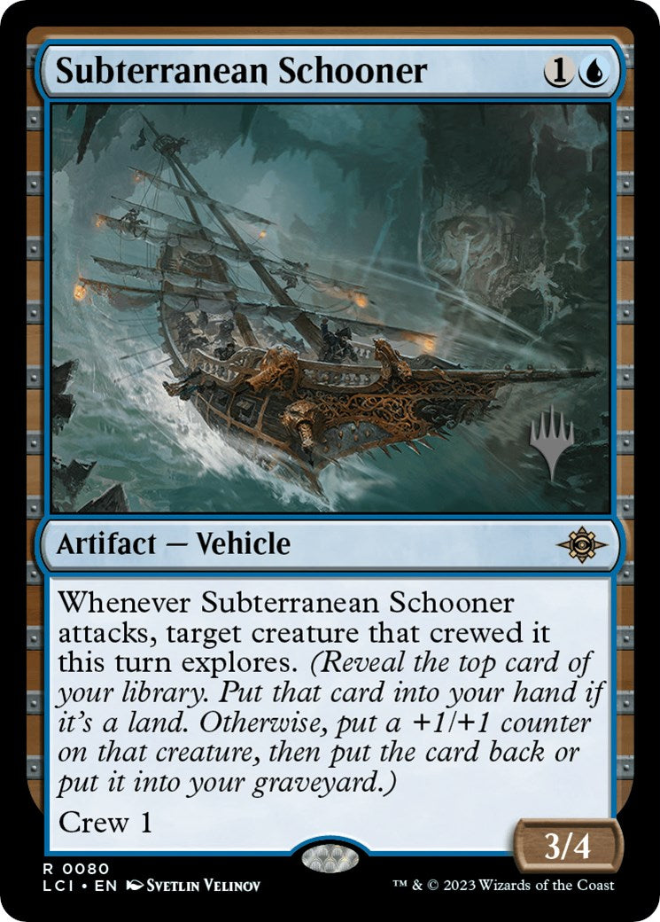 Subterranean Schooner (Promo Pack) [The Lost Caverns of Ixalan Promos] | Exor Games New Glasgow