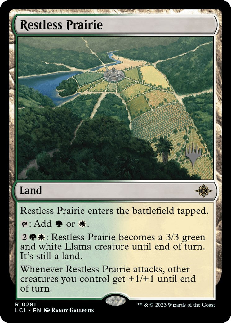 Restless Prairie (Promo Pack) [The Lost Caverns of Ixalan Promos] | Exor Games New Glasgow