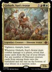 Gishath, Sun's Avatar (Promo Pack) [The Lost Caverns of Ixalan Promos] | Exor Games New Glasgow