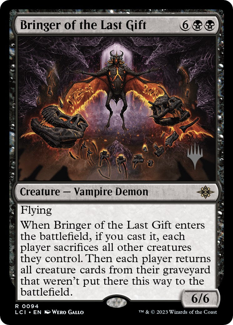 Bringer of the Last Gift (Promo Pack) [The Lost Caverns of Ixalan Promos] | Exor Games New Glasgow