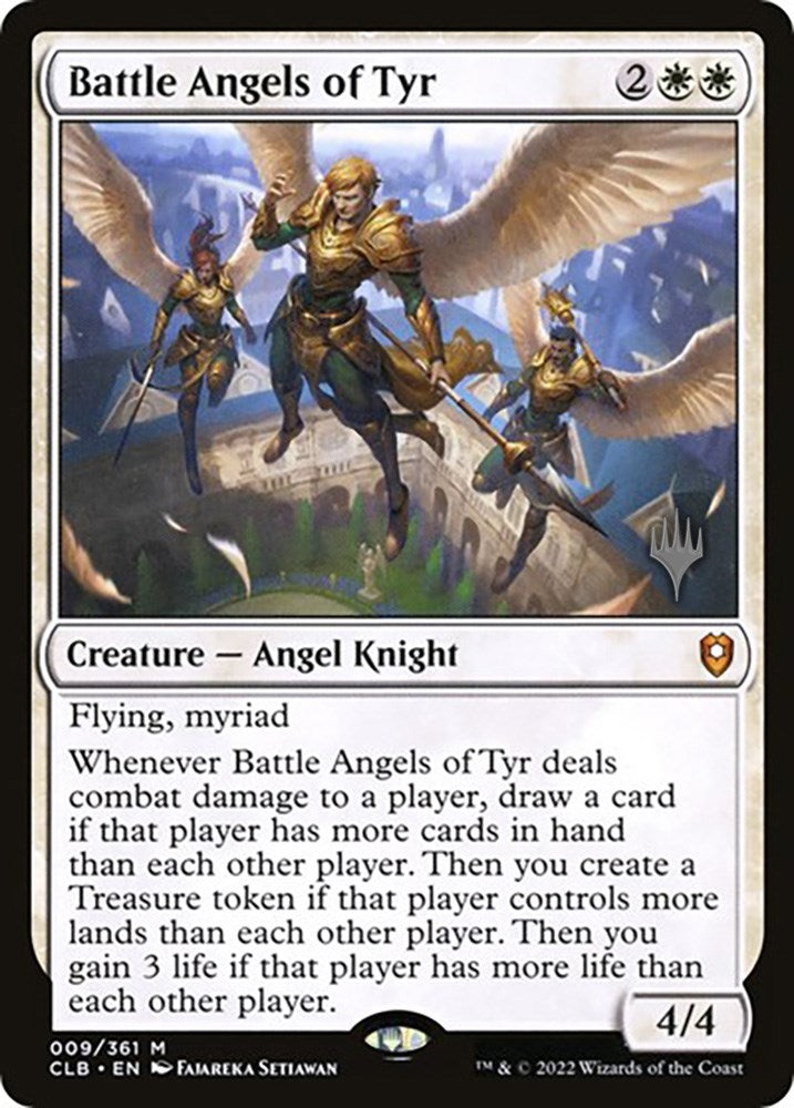 Battle Angels of Tyr (Promo Pack) [The Lost Caverns of Ixalan Promos] | Exor Games New Glasgow