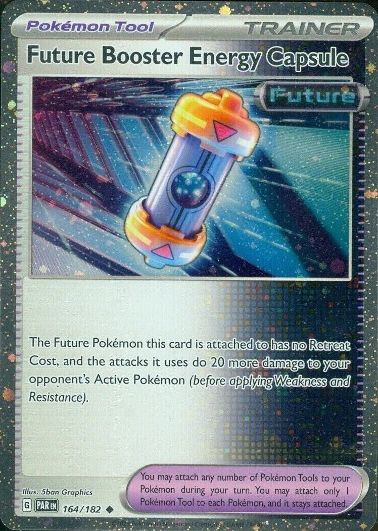 Future Booster Energy Capsule (164/182) (Cosmos Holo) [Scarlet & Violet: Paradox Rift] | Exor Games New Glasgow