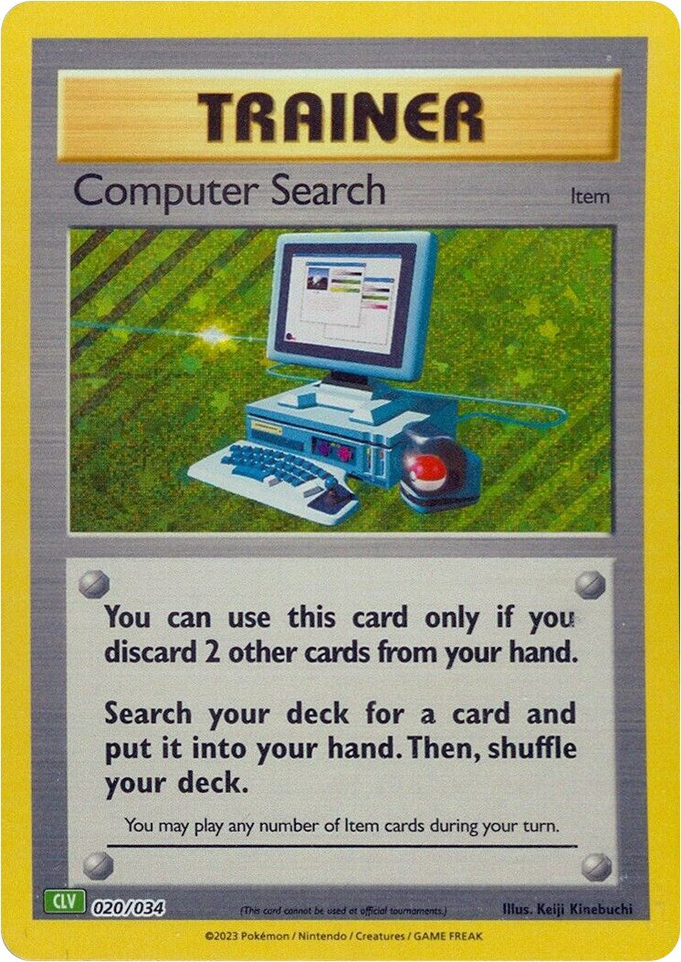 Computer Search (CLV) [Trading Card Game Classic] | Exor Games New Glasgow