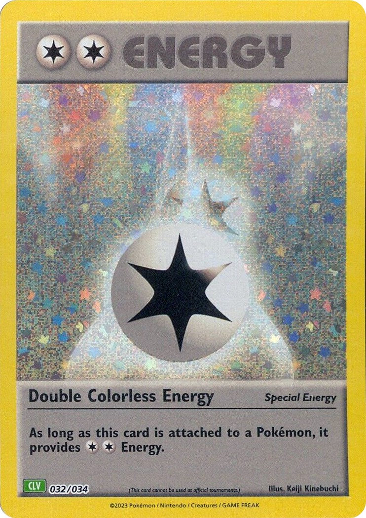 Double Colorless Energy [Trading Card Game Classic] | Exor Games New Glasgow