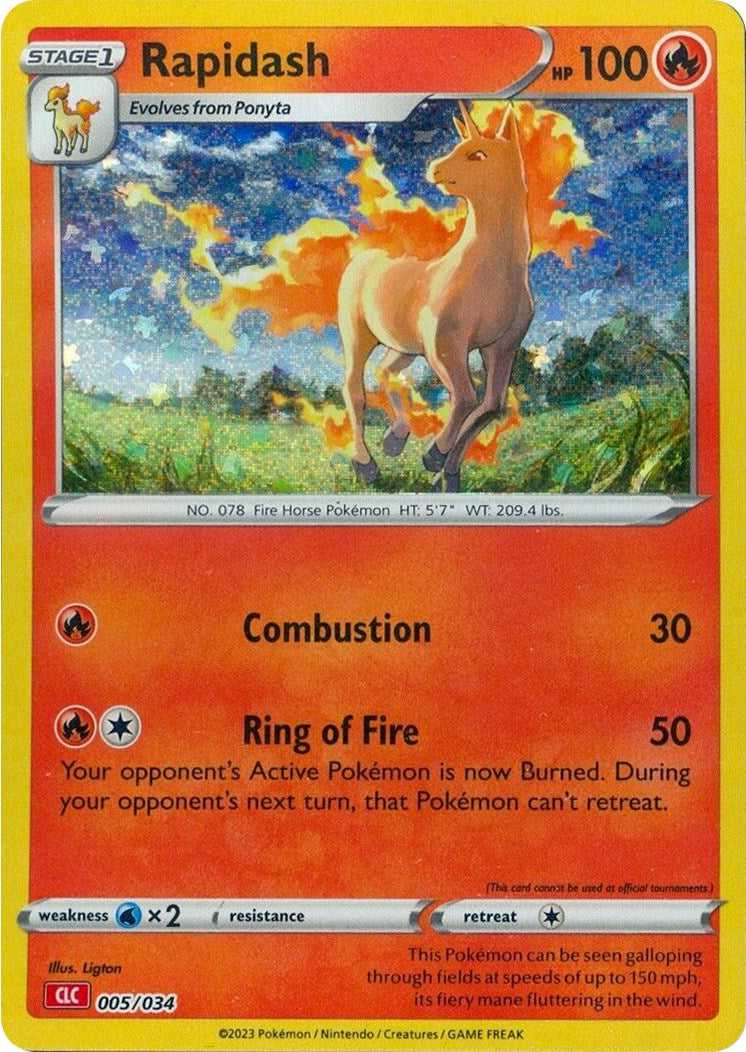 Rapidash [Trading Card Game Classic] | Exor Games New Glasgow