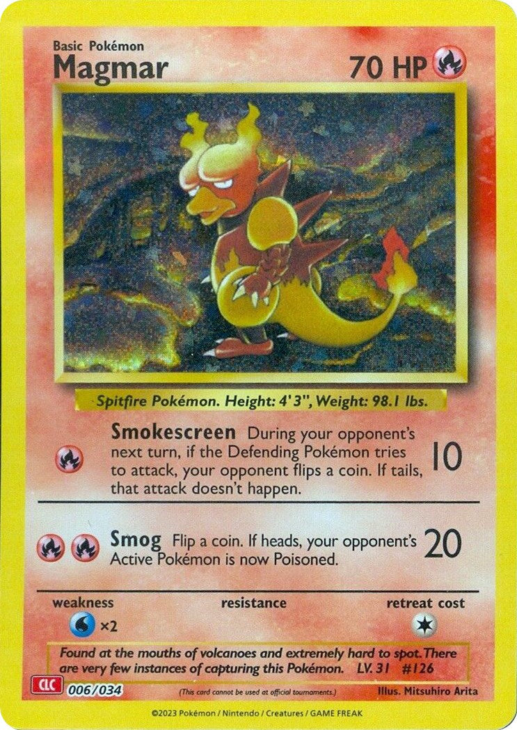 Magmar [Trading Card Game Classic] | Exor Games New Glasgow